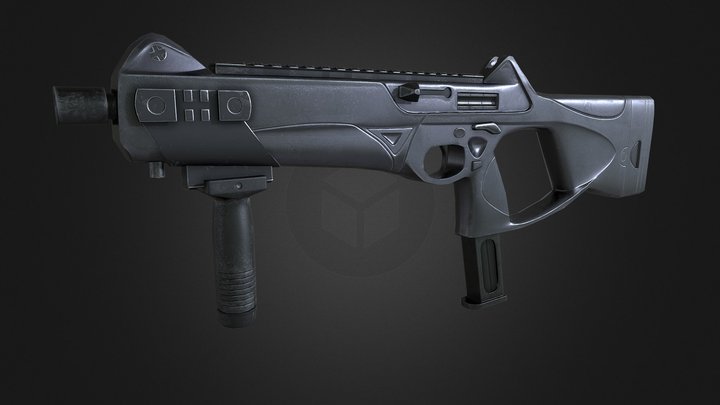 3D model Beretta MX4 VR / AR / low-poly