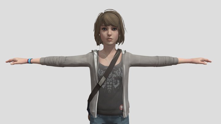 PC Computer - Life is Strange - Max Caulfield 3D Model