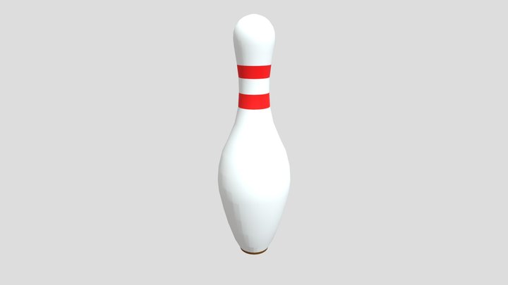 Bowling Pin 3D Model
