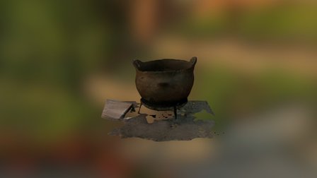 Stone Age Clay Vessels 3D Model