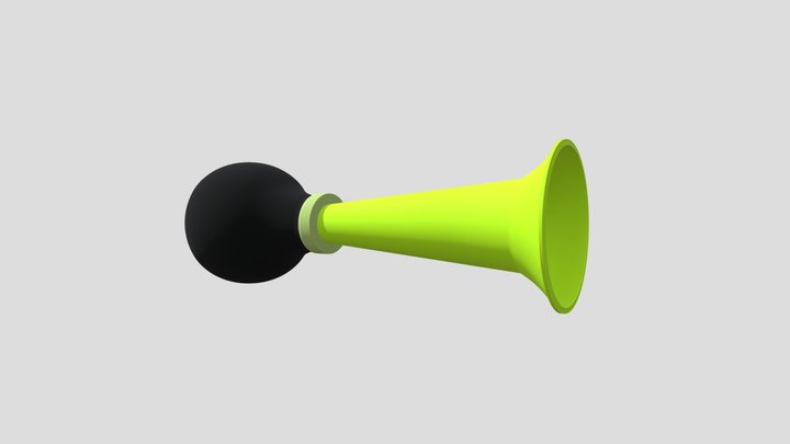 Clown Horn 3D Model
