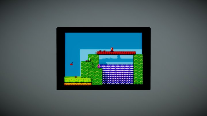 SMB2 3D Model