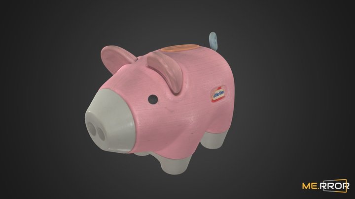 Old Piggy-bank 3D Model