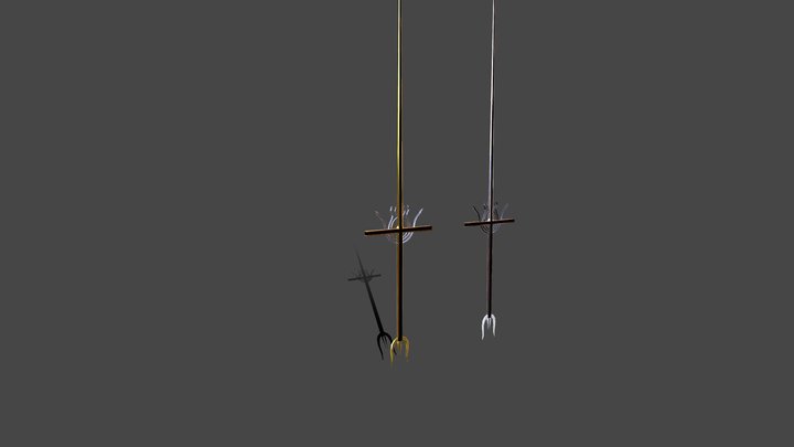 The Violins bow 3D Model