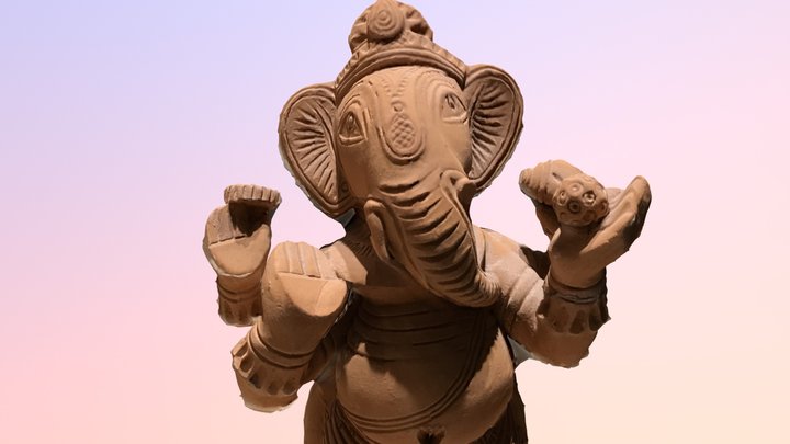 Ganesh Statue 3D Model