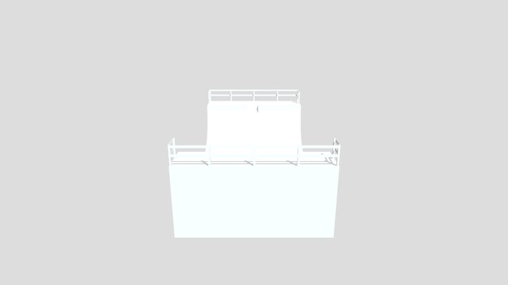 Half Pipe Devericks 3D Model