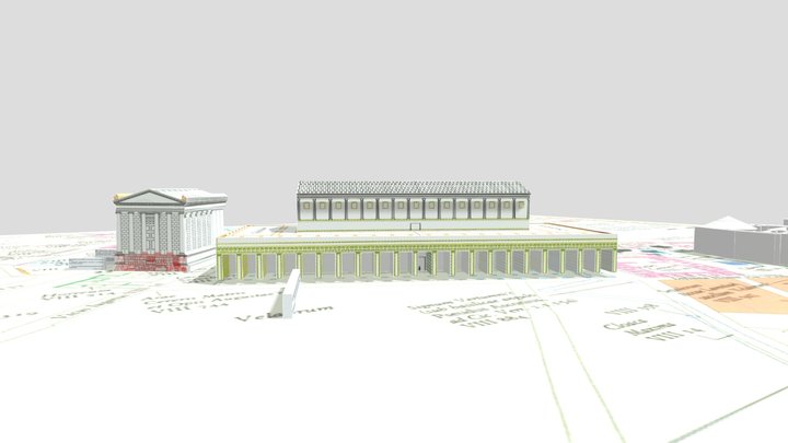 Roman Forum Final Project_Joyce Chen 3D Model