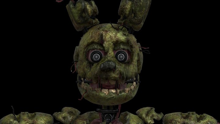 Springtrap fnaf AR. 3D Model