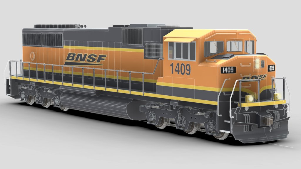 BNSF, EMD SD60M