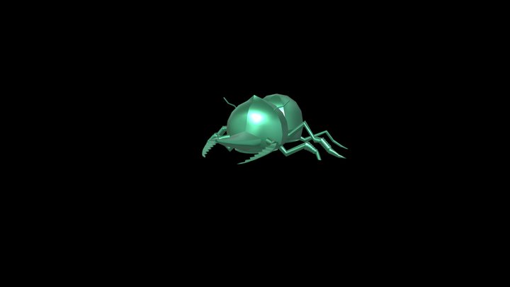 Beetle Idle 3D Model