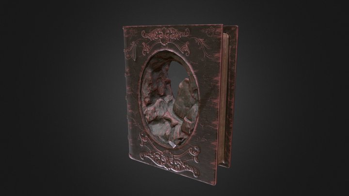 Book Cave 3D Model