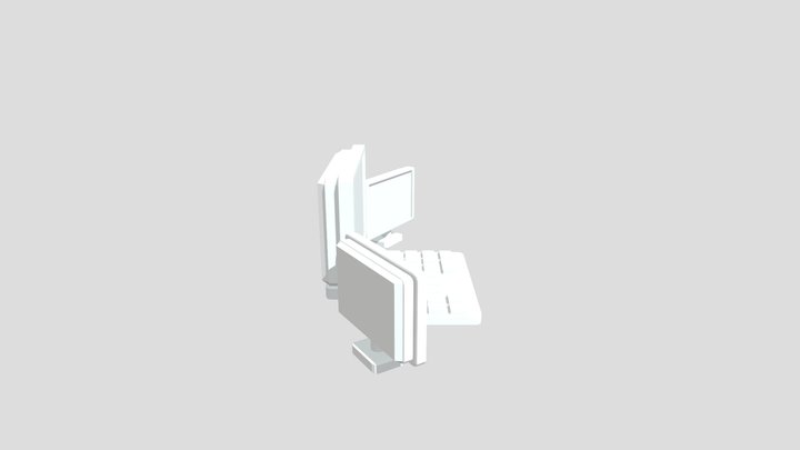 Advanced Monitor for ur gtag fangame ! 3D Model