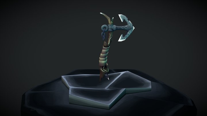 Great Axe of the Tide Sages 3D Model