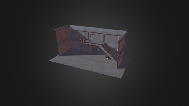 Bunker 3D Model