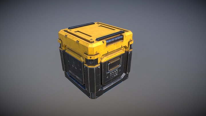 Scifi-BOX 3D Model