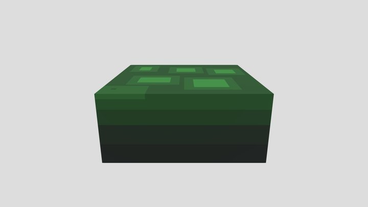 Green Swamp Water - Voxel 32x32 – Gratis 3D-model STL