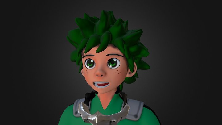Midoriya - Boku no Hero Academy 3D Model