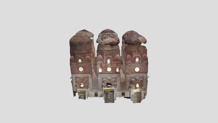 Ameriah Mosque Inter 3D Model