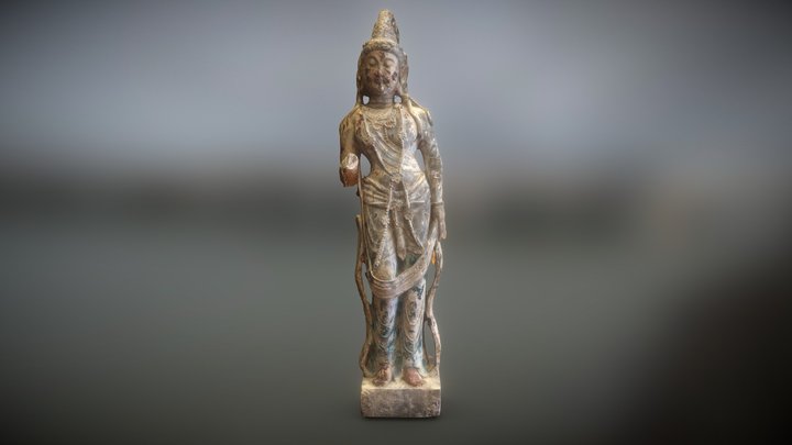 Statue Quan Ying (Guanyin) 3D Model