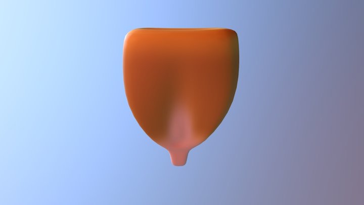 Corn Kernal 3D Model