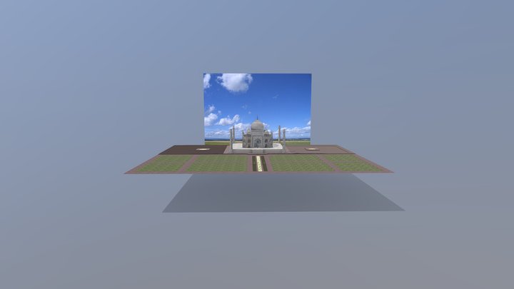 Taj_Mahal_fbx 3D Model