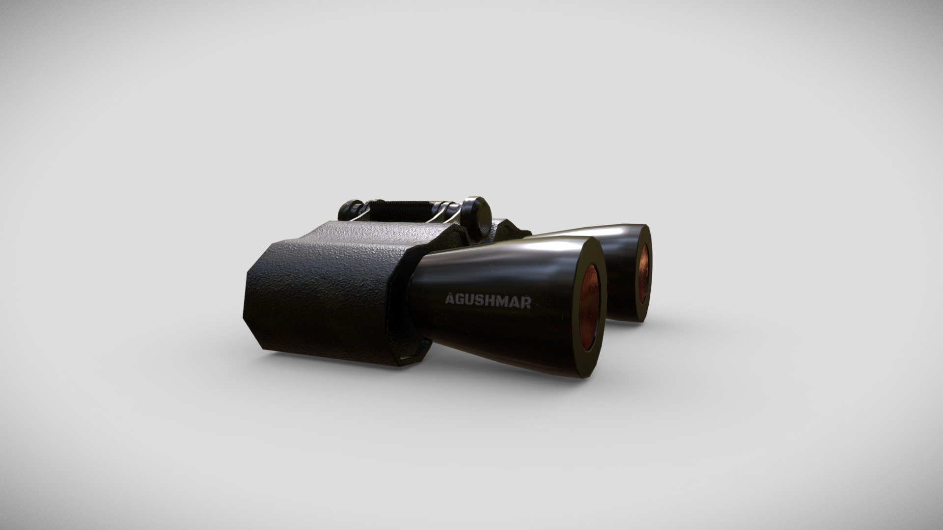 Camouflaged safari binoculars