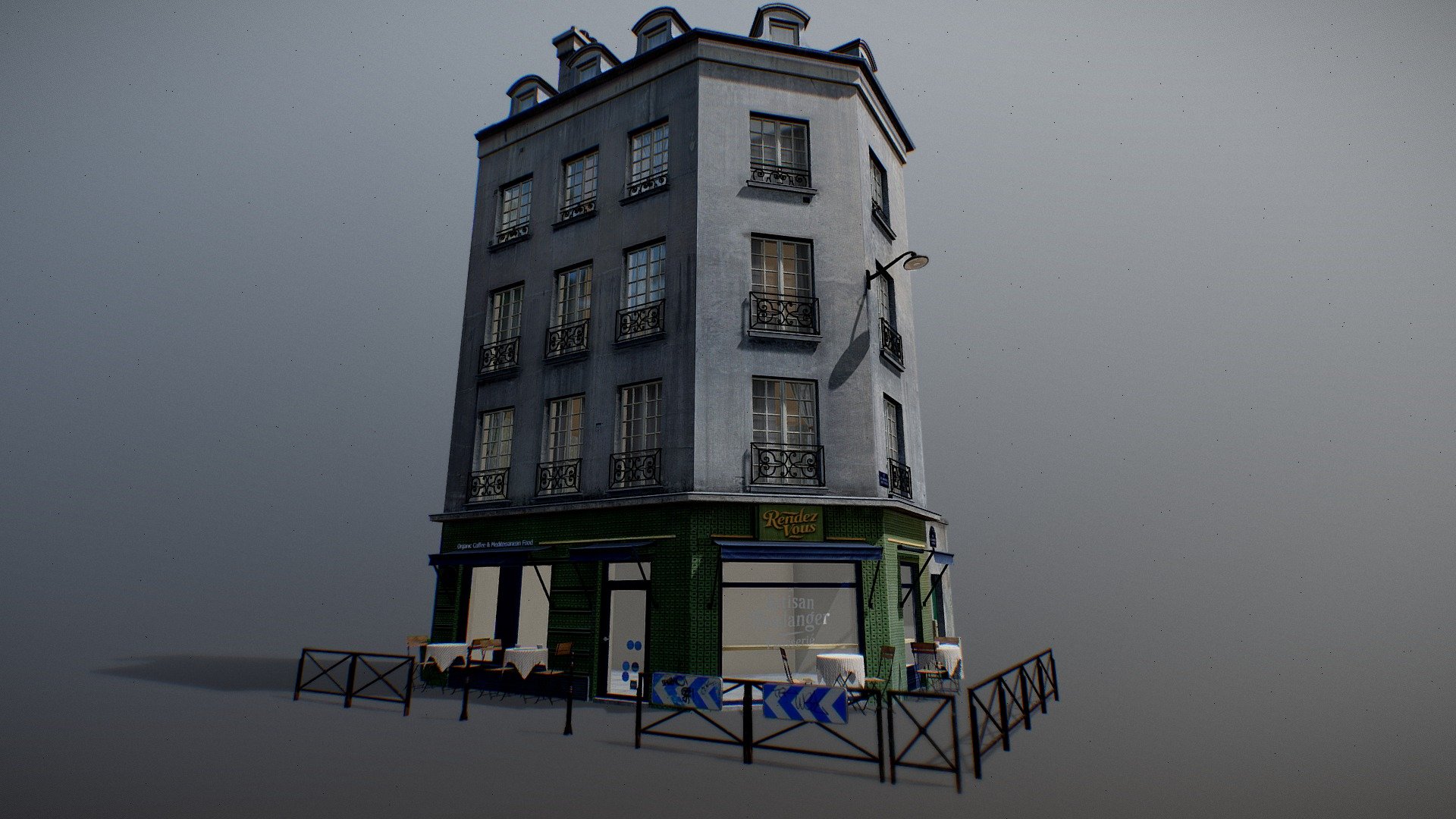 Paris Rendezvous House - Buy Royalty Free 3D Model By Izat Abdraimov ...