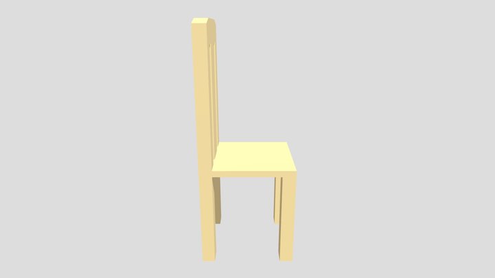 Quick Practice Chair 3D Model