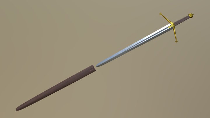 Sword_02 3D Model