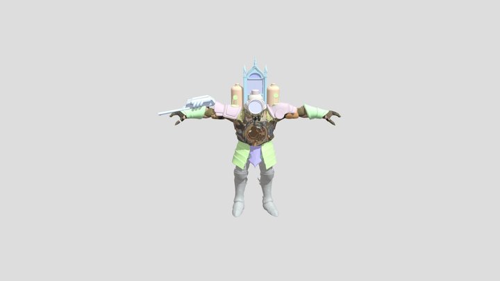 Titan-clockman 3D Model