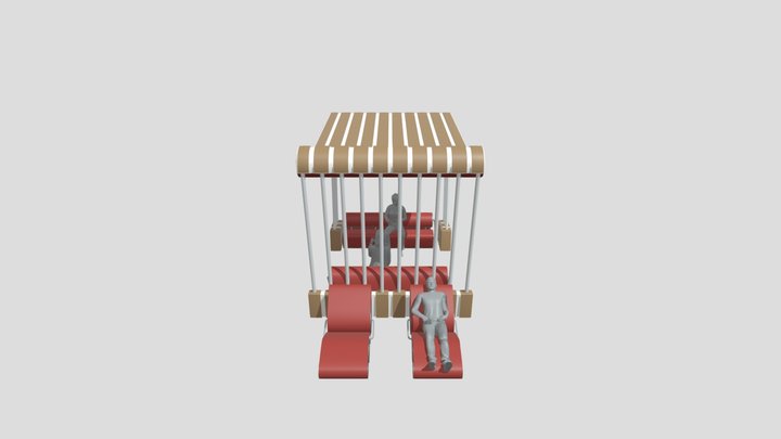 Зона отдыха 3D Model