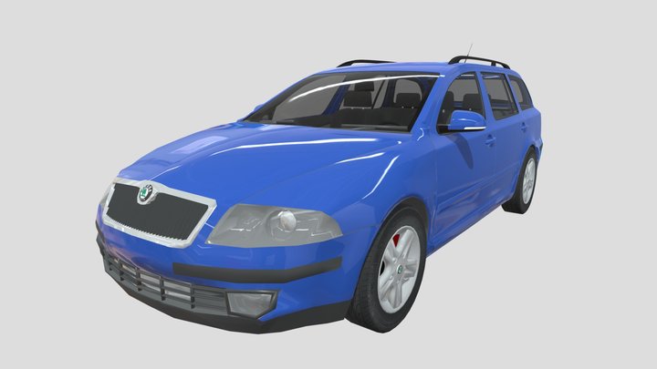 Škoda Octavia Kombi 3D Model
