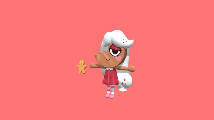 Ginger 3D Model