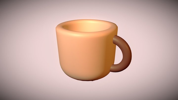 Empty cup 3D Model