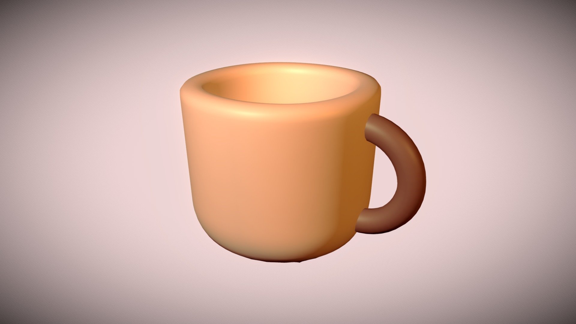 Empty cup