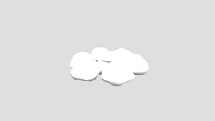 Gorilla Tag Campfire 3D Model