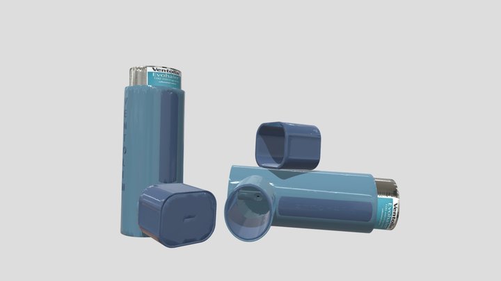 Inhaler 3D Model
