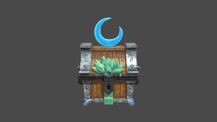 Night Elf Chest 3D Model