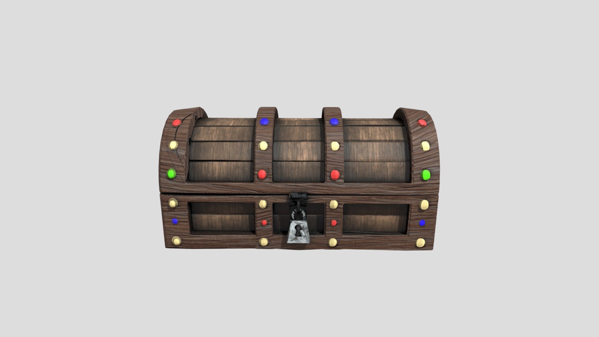 Treasure Chest - Download Free 3D model by Just-Peeps (@Gatturnart ...