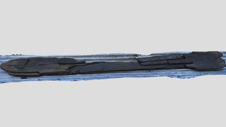 1026 B.C. Dugout Canoe 3D Model