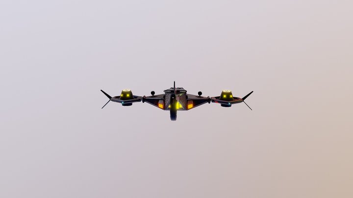 guard_drone_beta 3D Model
