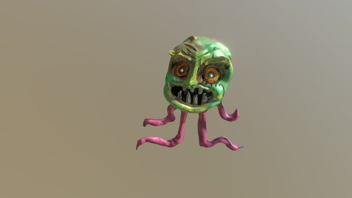 Angry Goblin 3D Model