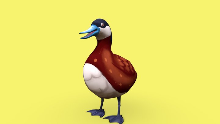 Kevin The Duck (Miska) 3D Model