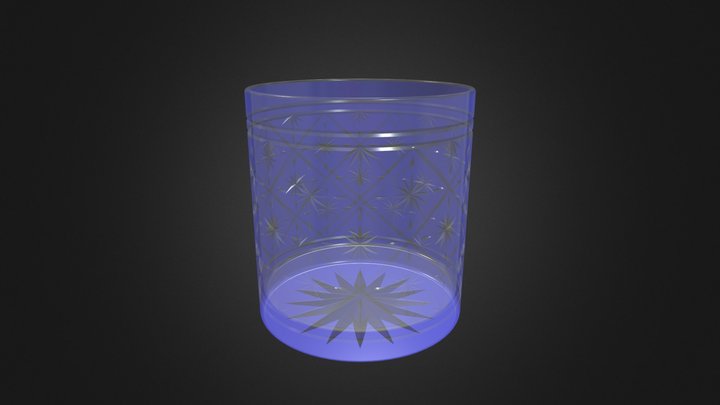 GlassJapaneseKIRIKOrocks_star 3D Model