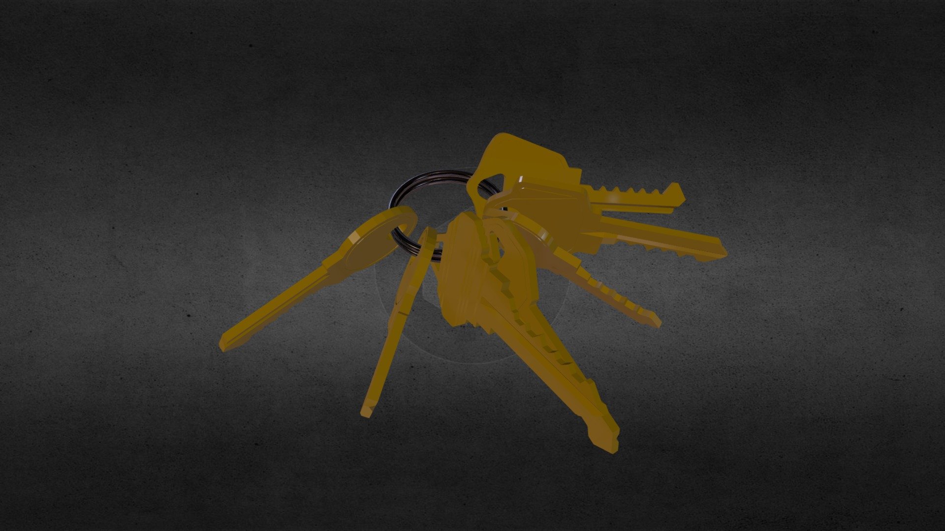 Keys - 3D model by Joshua Collins (@joshuacollinsmedia) [b66182b ...