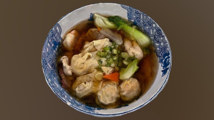 Emma's Wor Wonton Soup 3D Model