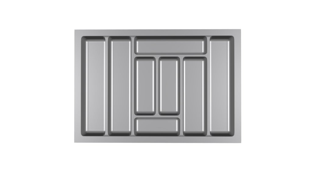 Лоток для столовых приборов 700 серый Standard - 3D model by ...