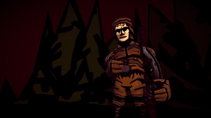 Tanner 3D Model