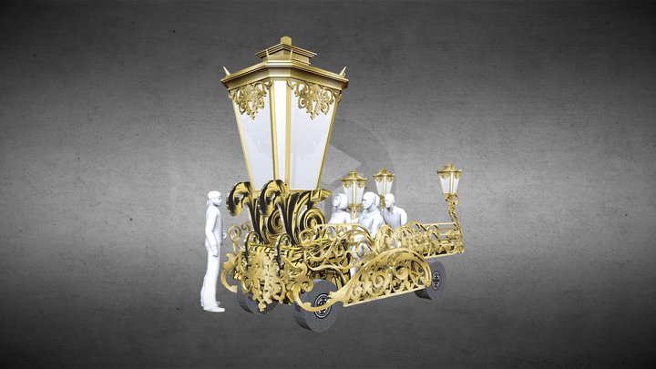 GAS LAMP 3D Model