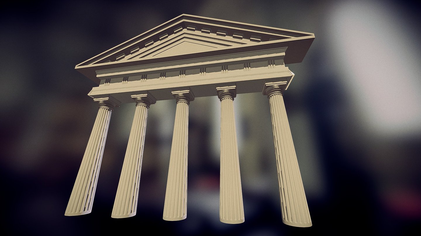 Greek Style Facade